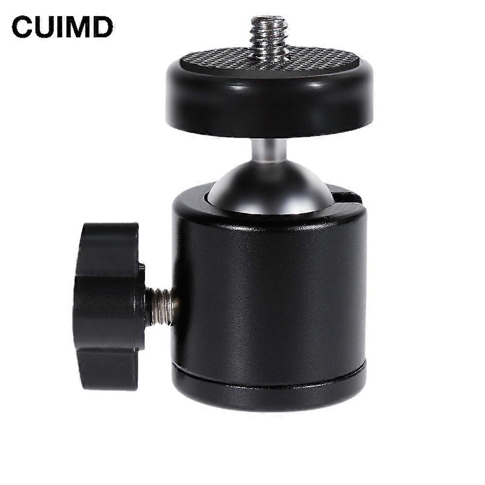 Universal Mini Tripod Ballhead Ball Head with 1/4" M4 Screw Adapter For Digital Camera DSLR Q29 II