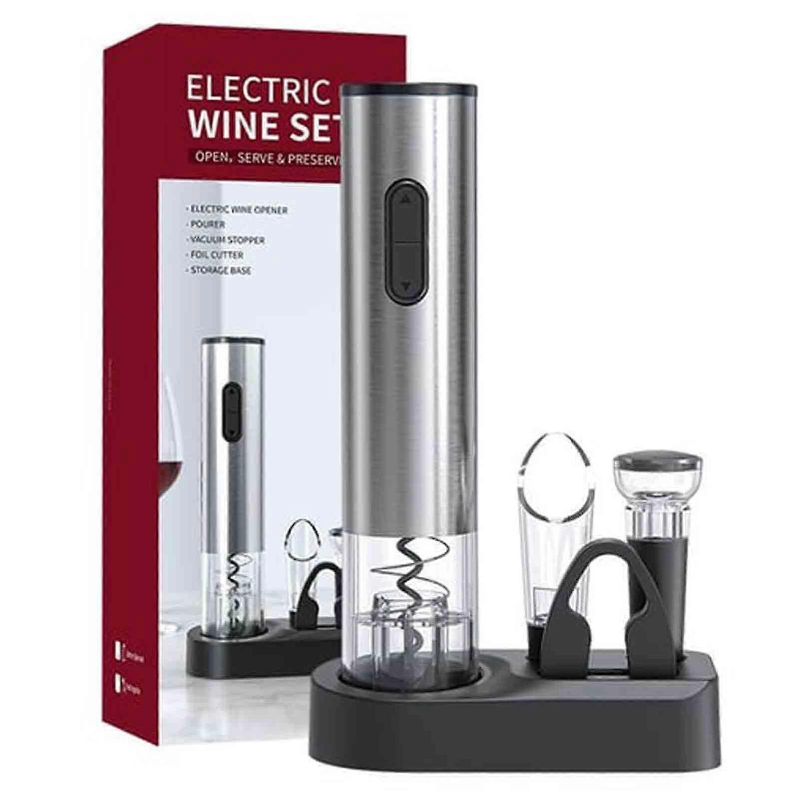 Electric Wine Opener,USB Automatic Corkscrew Remover Corkscrew Wine Opener Set