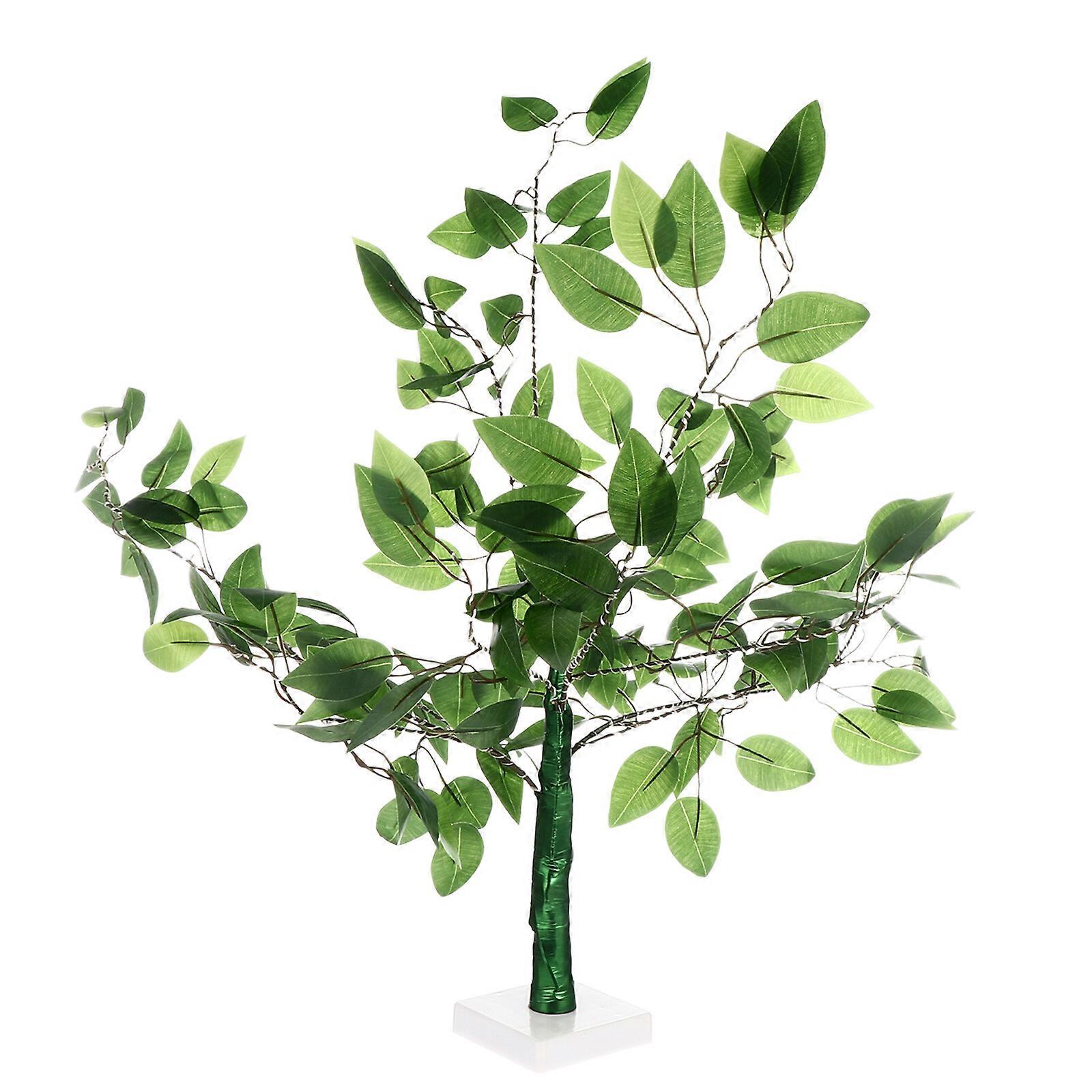 Decorative Tree Shaped Light Simulation Plant LED Lamp Home Decor Supply
