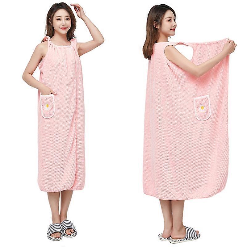 Quick Dry Highly Absorbent Women's Wearable Bath Towel Wrap