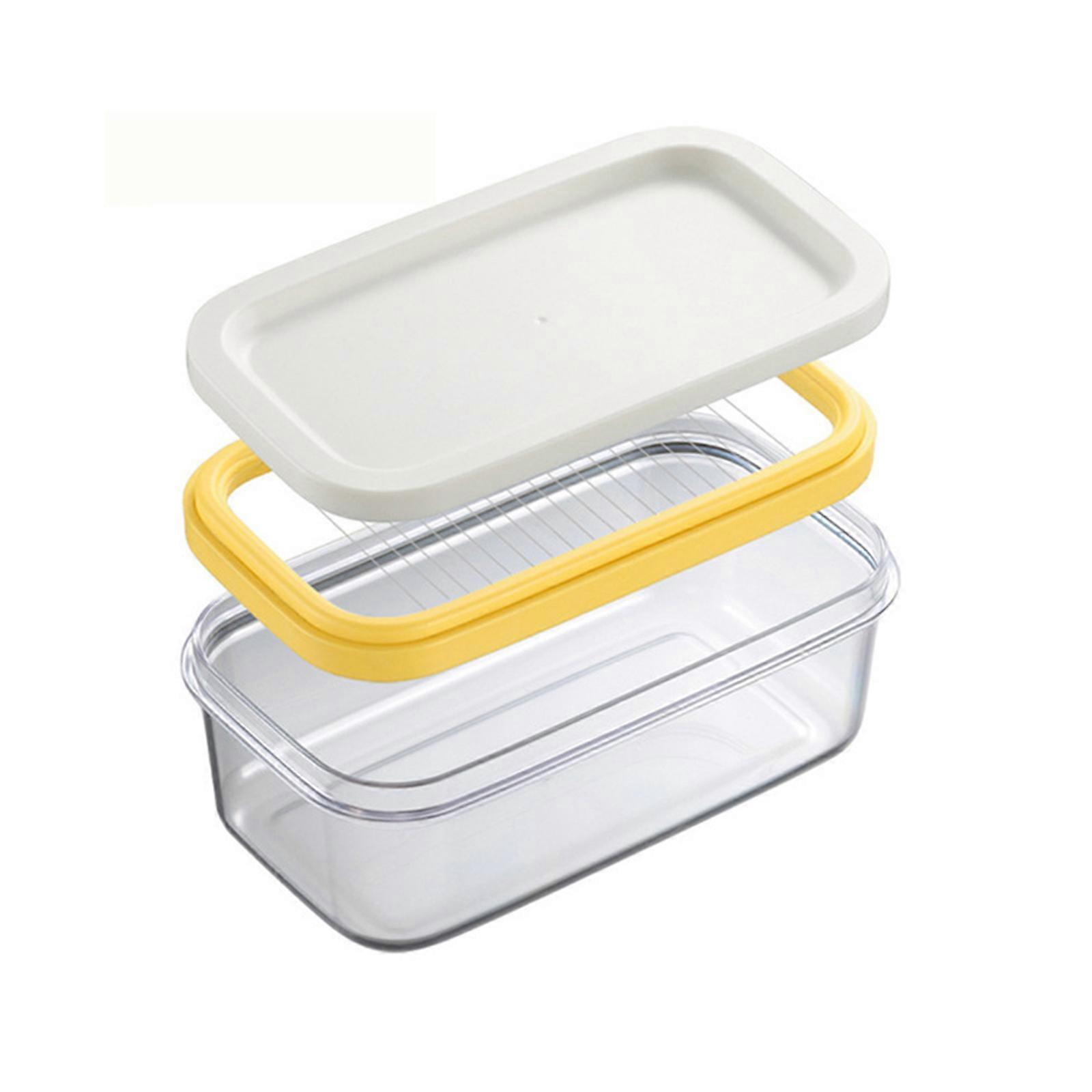 Nowy Arrive Butter Storage Box Stal nierdzewna Tangent Szybkie cięcie Prostokątne świeże pudełko na ser