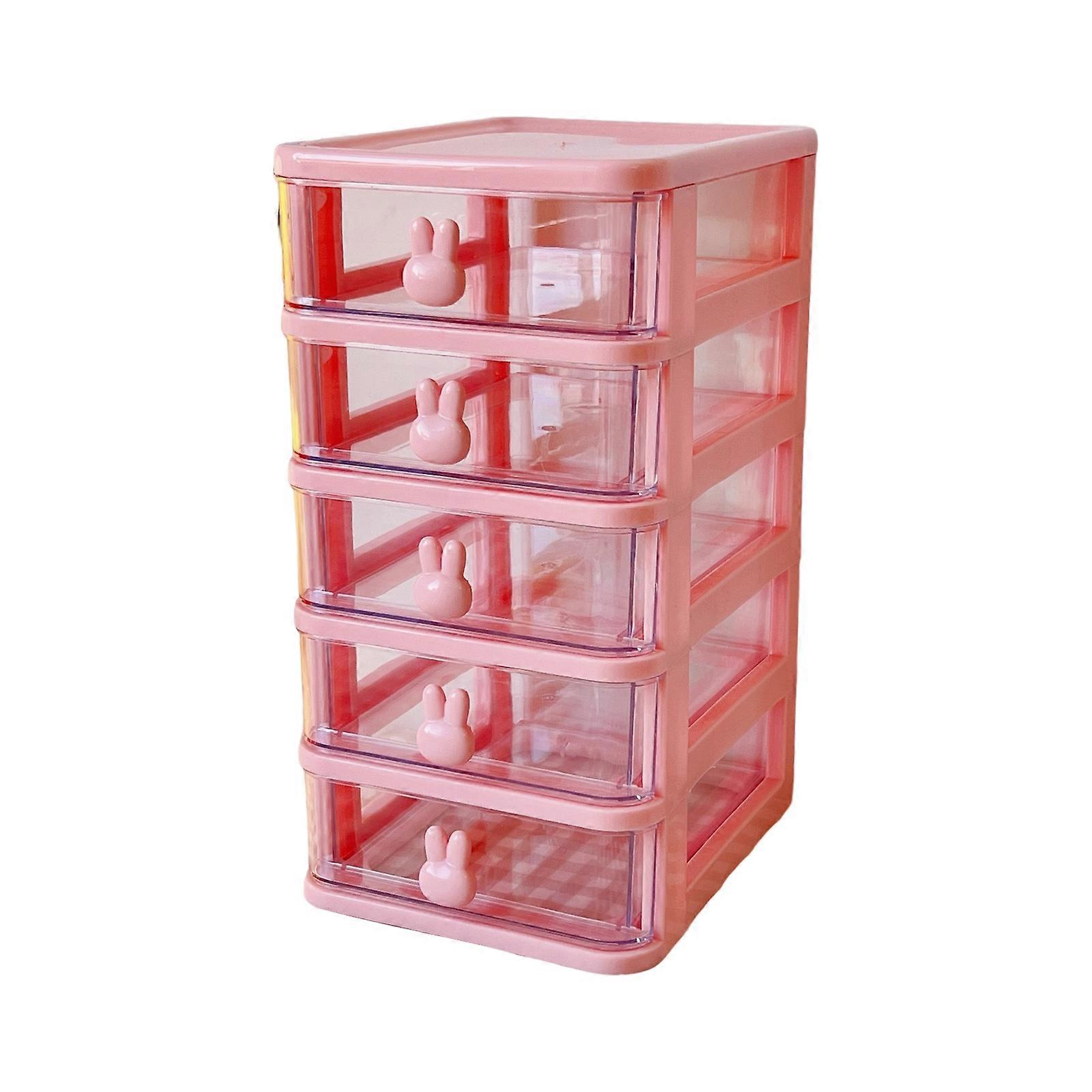 Storage Box Large Capacity Multiple Layers Plastic Drawer Type Makeup Storage Case Sundries Box Home Supplies