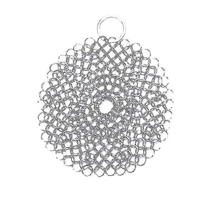 1pc Stainless Steel Cast Iron Pot Cleaner