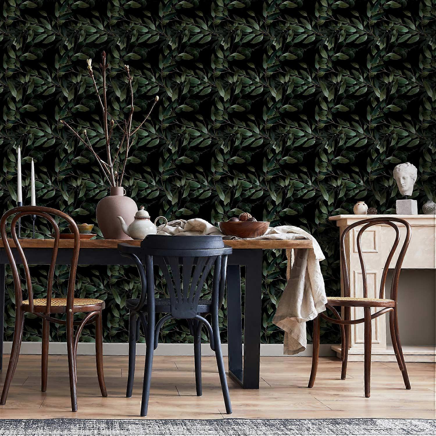 Papel de parede - Winged Green