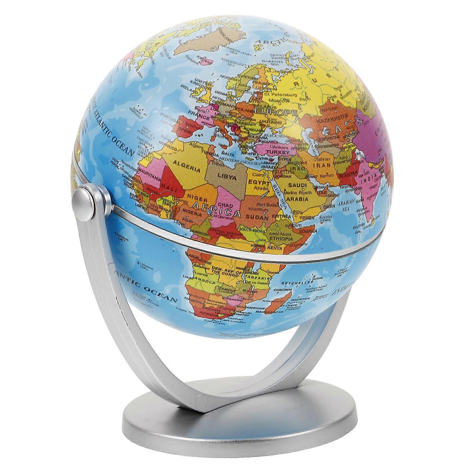 World Globe With Stand World Globe World Globe For Adults Geography Globe Desktop Globe Geography Material Tabletop Globe Decor