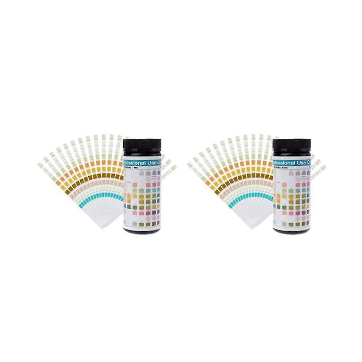 2 Boxes of Urine Analyzer Urine Routine Test Paper 1 Box of 100 Anti- Interfering Body Fat Analysis