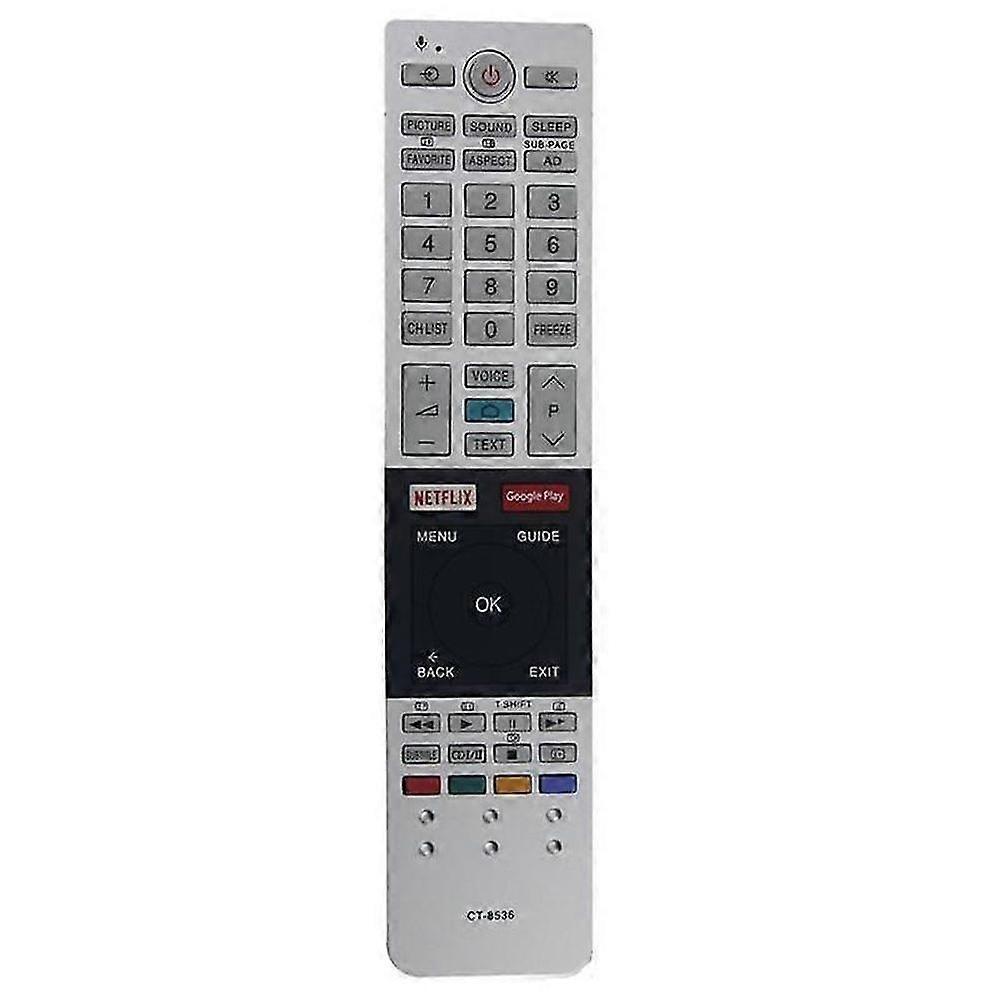Replacement Remote Control CT-8536 compatible with TV with Key 49U7750 55U775075U7750 Without Voice