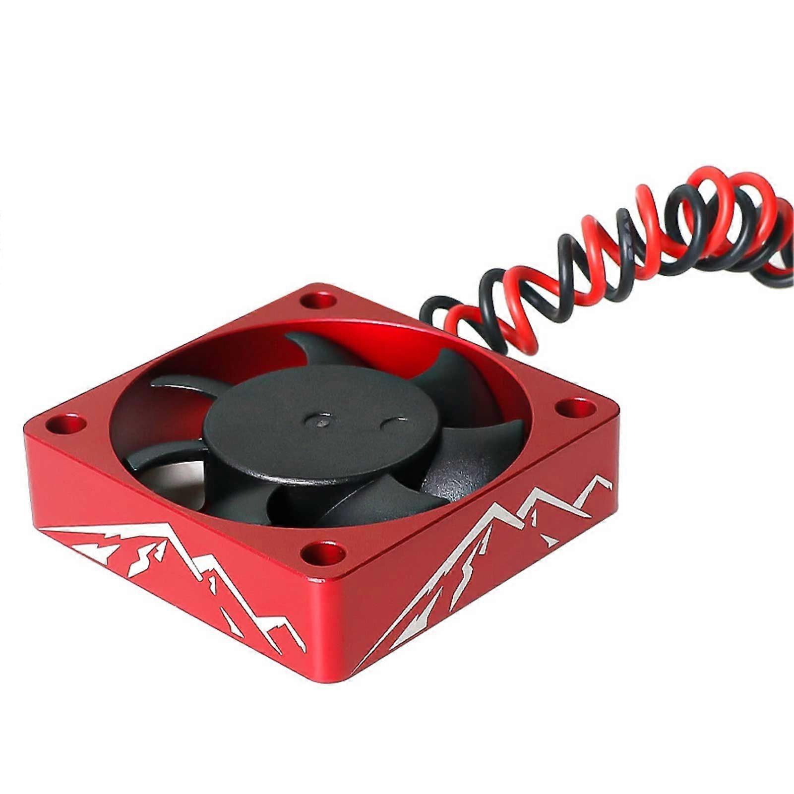 40x40mm Motor Cooling Fans 14000RPM Powerful Motor Heatsink for 1/10 RC-Model Car