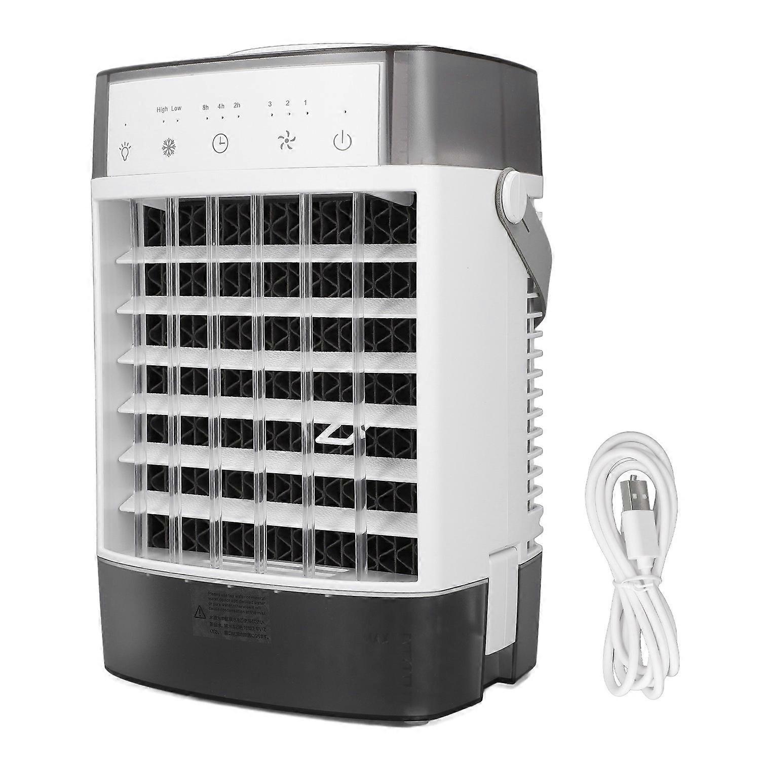 Portable Air Conditioner 3 Speed Personal Small AC Unit Evaporative Cooler Timing 7 Color Nightlight
