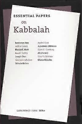 Essential Papers on Kabbalah