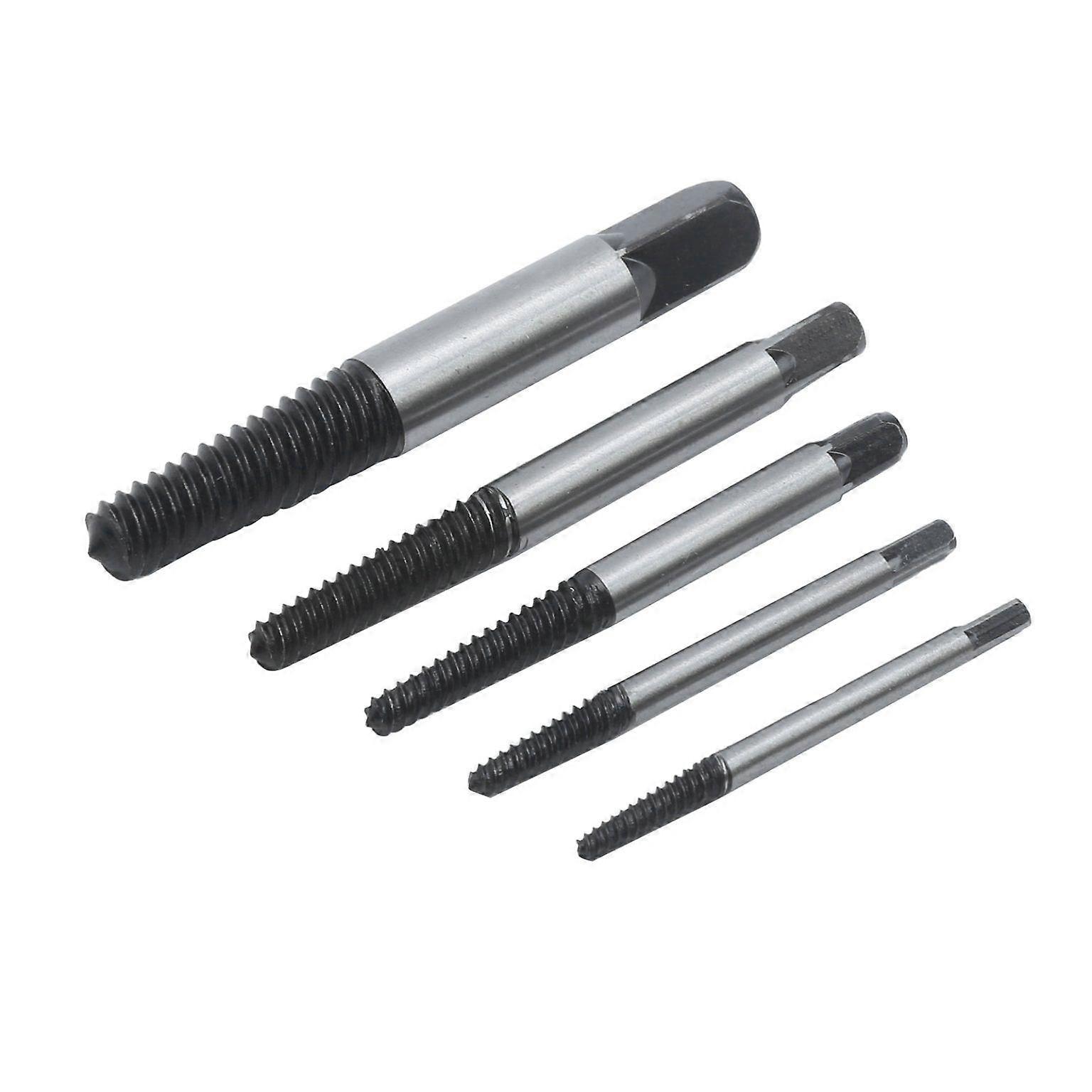 damaged screw extractor screw extractor screw removing drill bits set 5Pcs