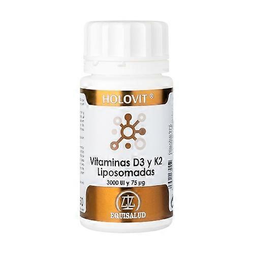 Holovit liposomal vitamins d3 and k2 50 capsules of 690mg