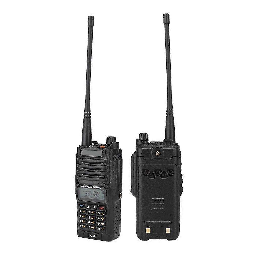 For Baofeng UV XR PLUS Walkie Talkie Handheld Waterproof VHf UHF Dual Frequency 100-240V(US Plug)