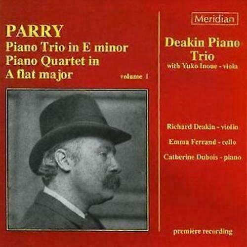 ユベール・パリー ピアノ三重奏曲 ホ短調ピアノ四重奏曲 (ドリーキン・ピアノ三重奏曲) CD