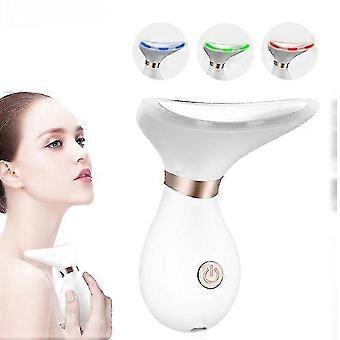 Neck Anti Wrinkle Face Lift Beauty Led Photon Therapy Skin Care Tighten Massager