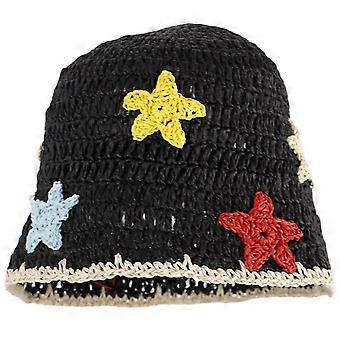 Fischerhut, handgefertigt, Eimerhut, Glockenhut, Überraschungsgeschenk für die Freundin für den Urlaub, französischer Stil, Himmelblau