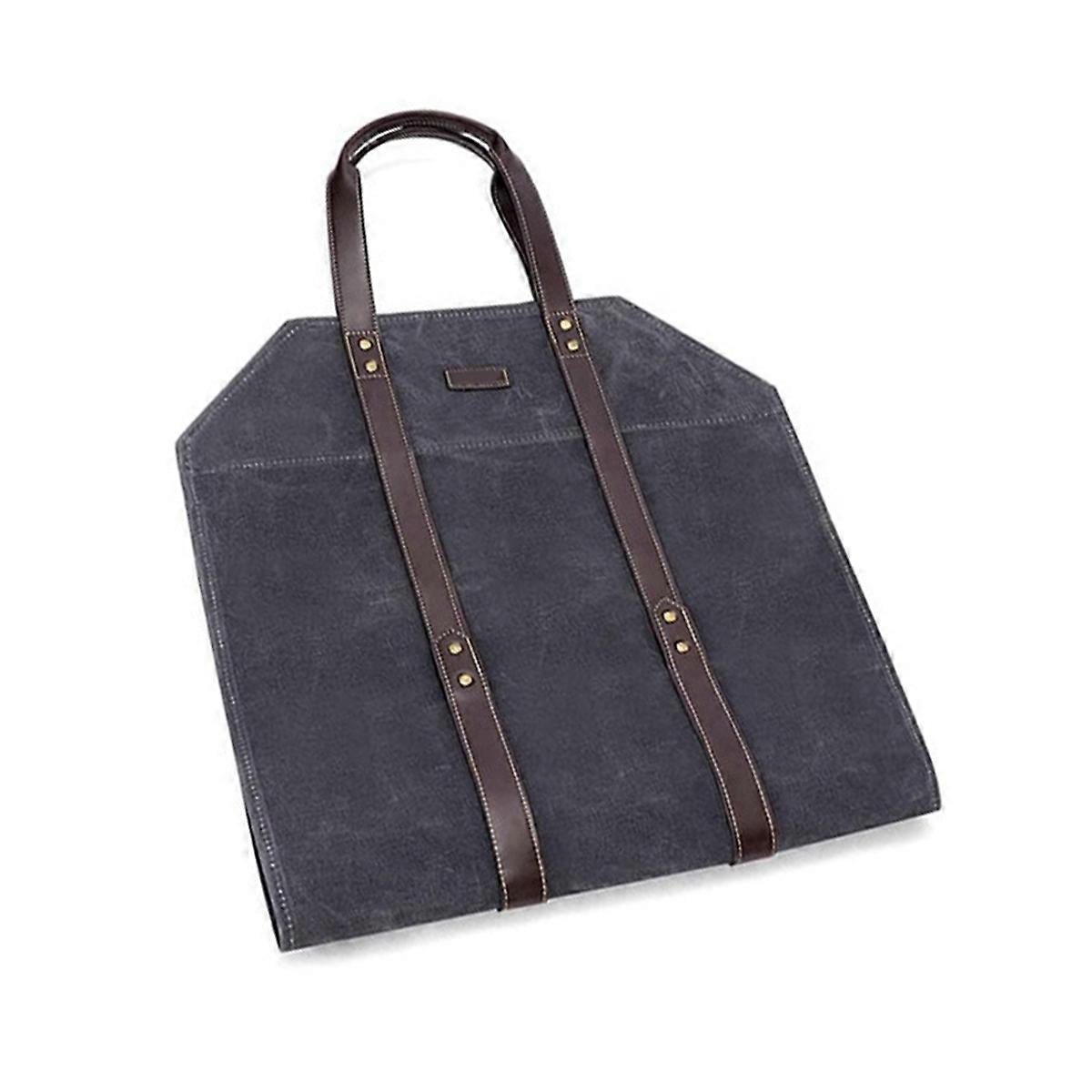 حقيبة سجل قماش الشمع من الحطب ، حقيبة يد من الحطب المقاوم للماء للموقد ، ضرورية للتخييم في الهواء الطلق.