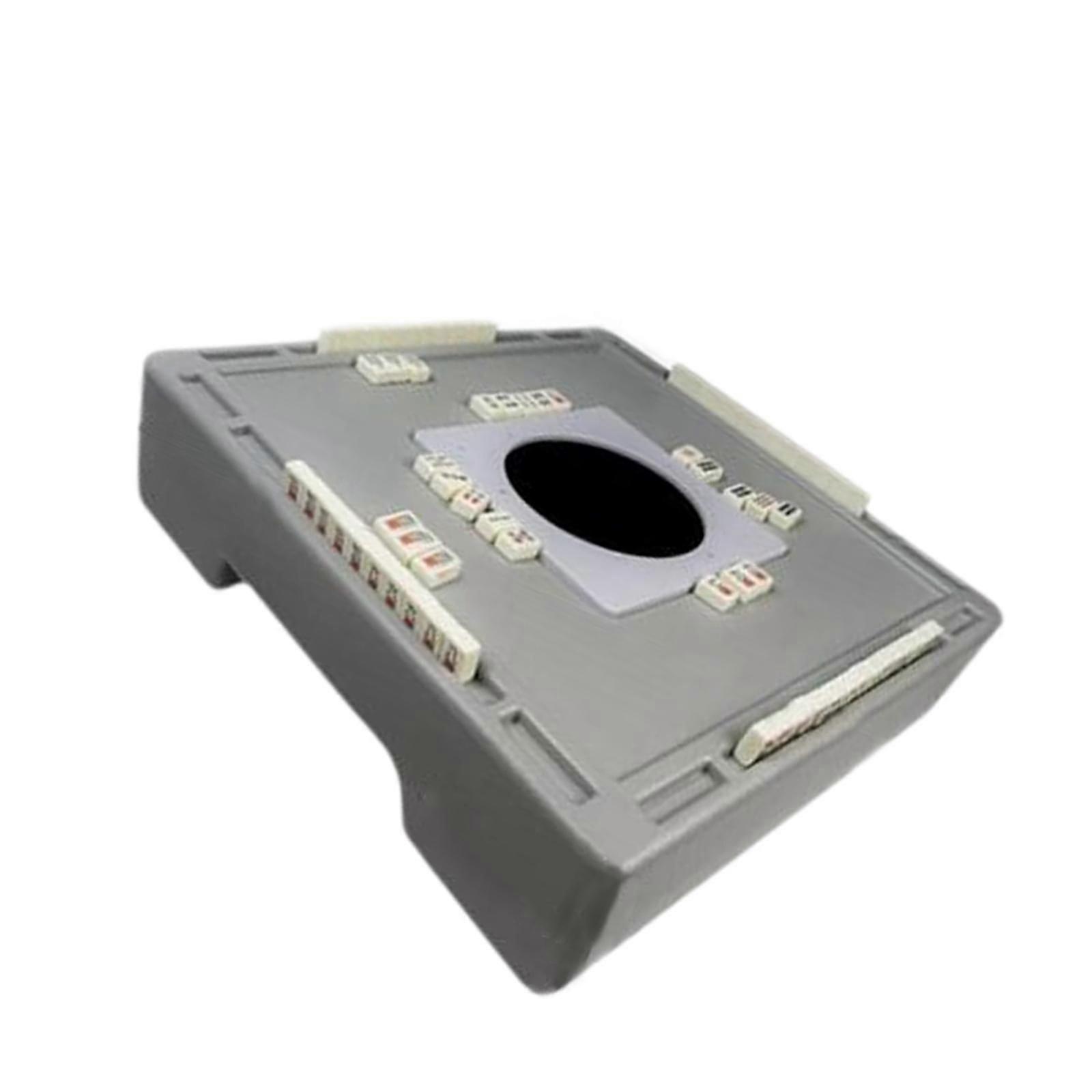 Chinese Mahjong Game Set 4 Players with Table for Outdoor Ages 8 and up Dorm