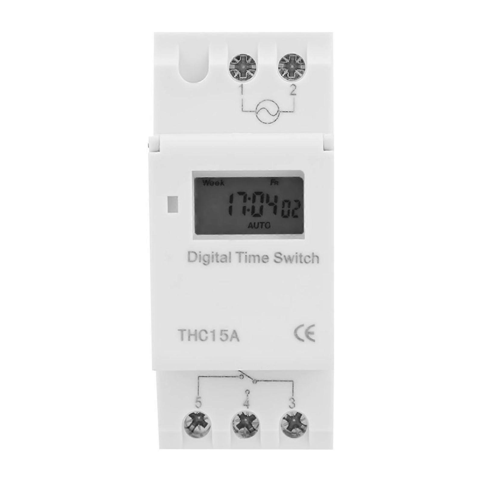 Mini AC 50-60Hz Digital Timer Switch Time Control Timing Switch
