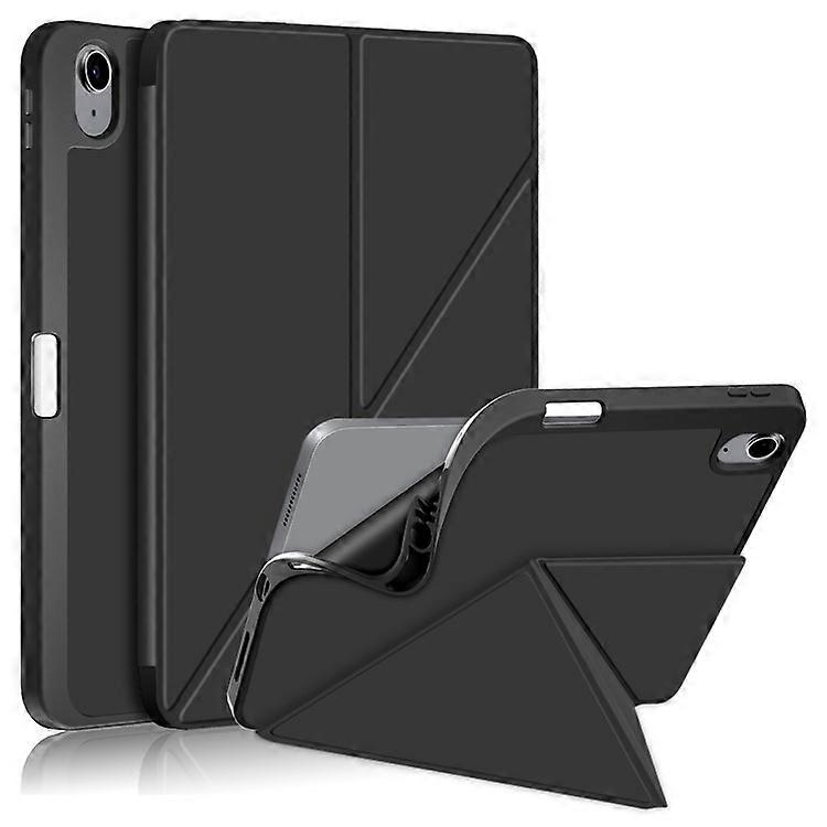 Compatible For iPad 10.9 (2022) / iPad 10th Gen Origami Stand PU Leather Tablet Case Auto Wake / Sleep Pen Slot Protective Cover