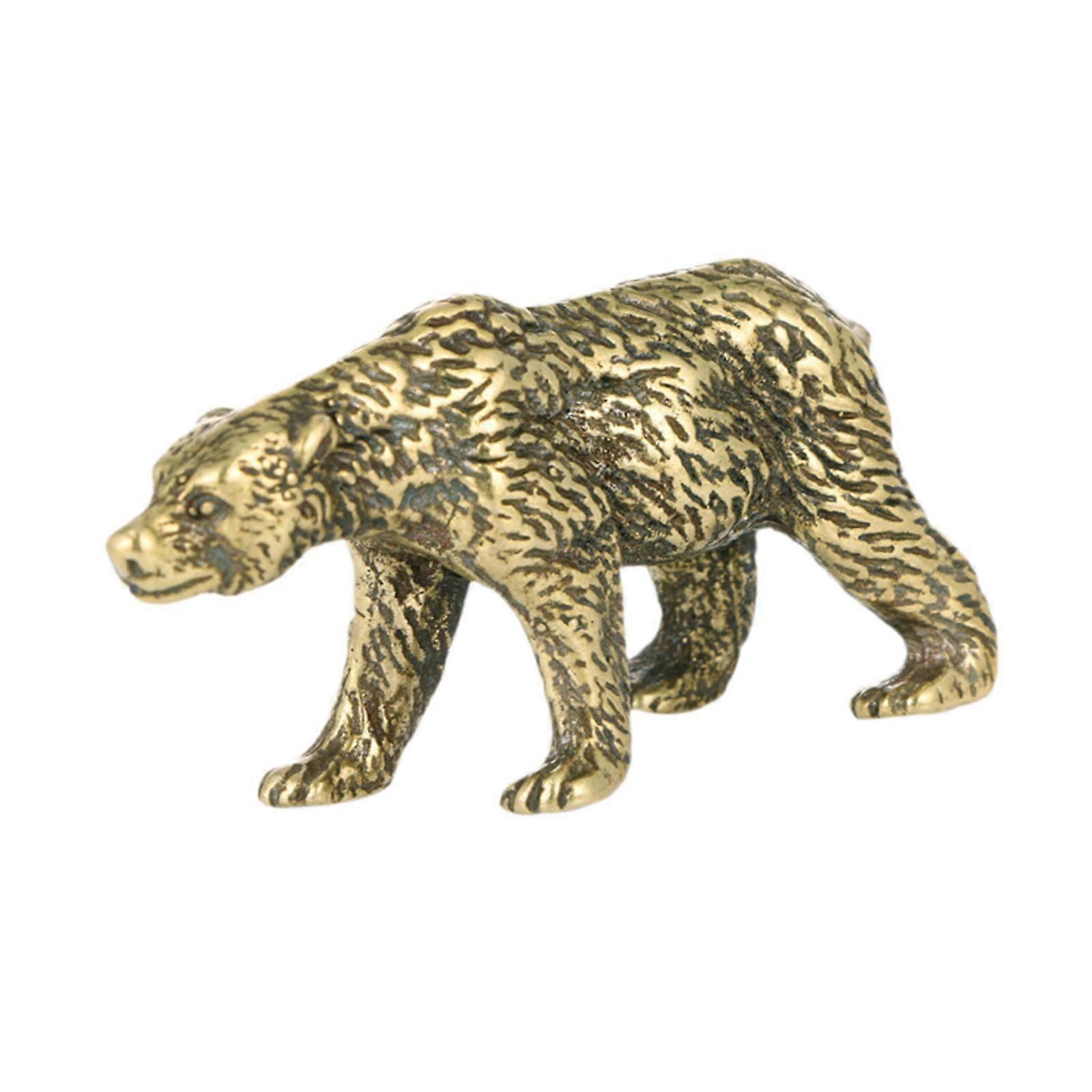 Bear Statue Office Craft Decorative Tea Pet for Tea Table Tearoom Tea Lovers