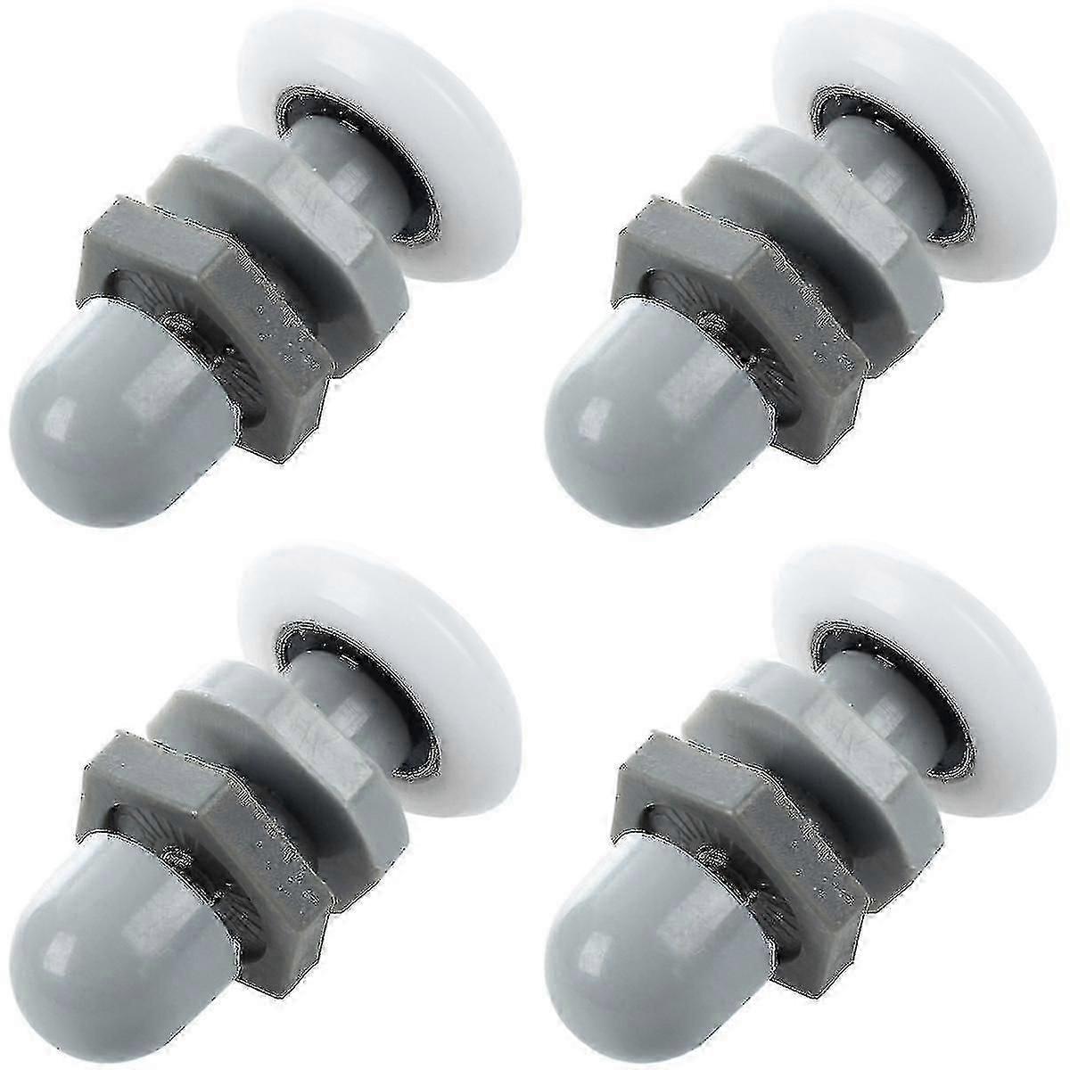 4x Replacement Shower Door Roller Wheel Runner Diameter 25mm