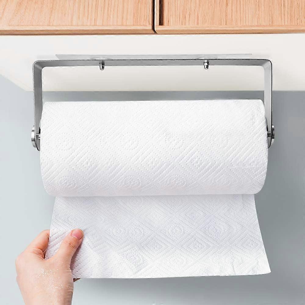 AivaToba Toilet Paper Holder No Drilling Stainless Steel Toilet Roll