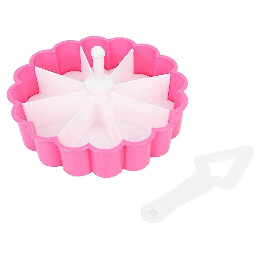 Heart Shape Bakeware Pudding Cup Mold for Sushi Rice and Egg - 4 Inch Silicone Kitchen Tool, Non-Stick and Easy to Clean