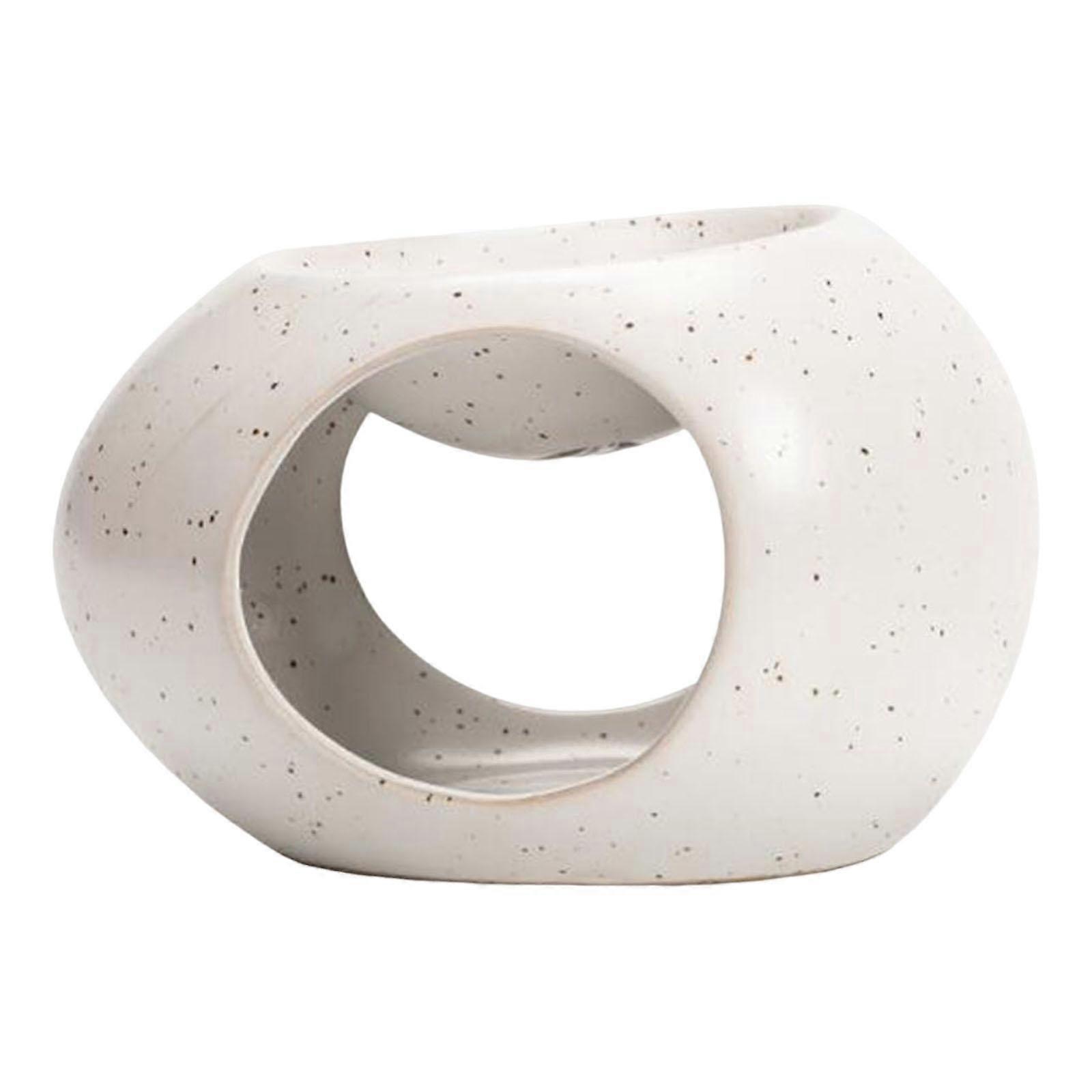 Ceramic Essential Oil Burner Diffuser Decorative Oil Warmer for SPA