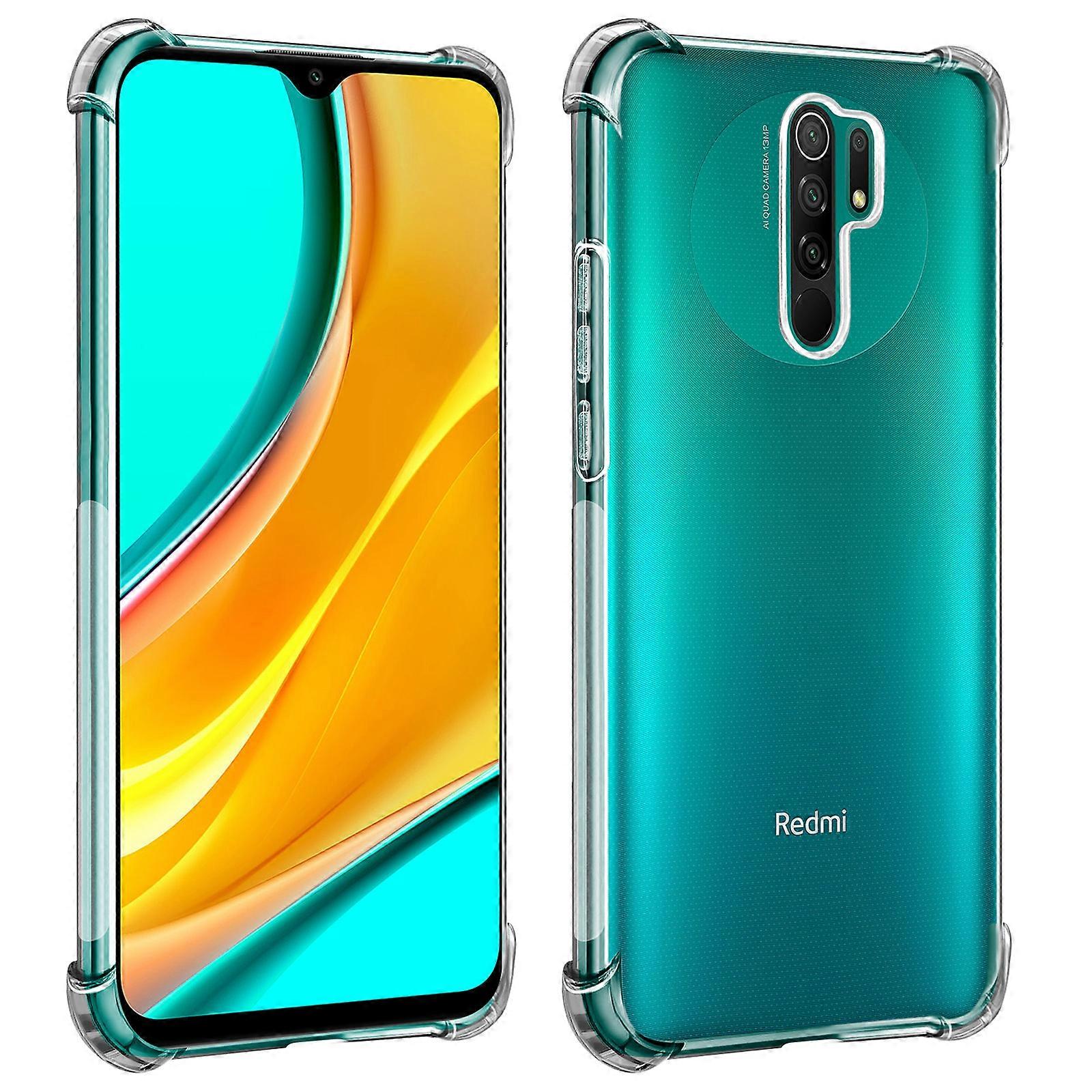 Cover Xiaomi Redmi 9 Silicone Bumper Resistente Trasparente – Akashi