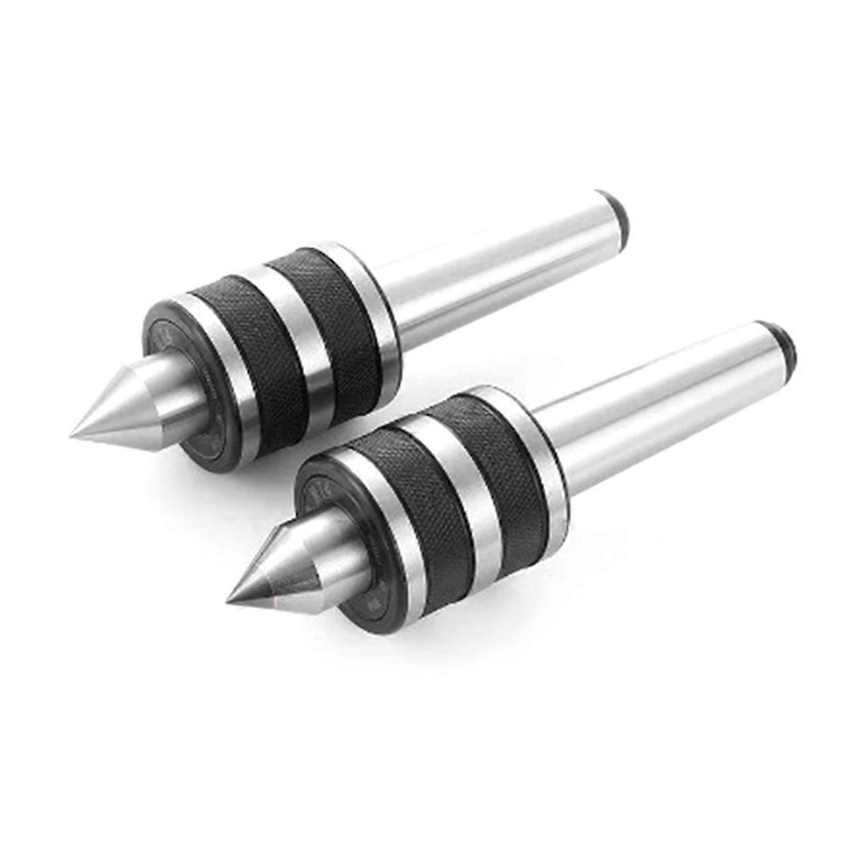 2pcs MT3 Live Center Lathe Milling Center Live Revolving Center Medium Lathe for CNC Lathes Machine Tool Accessory
