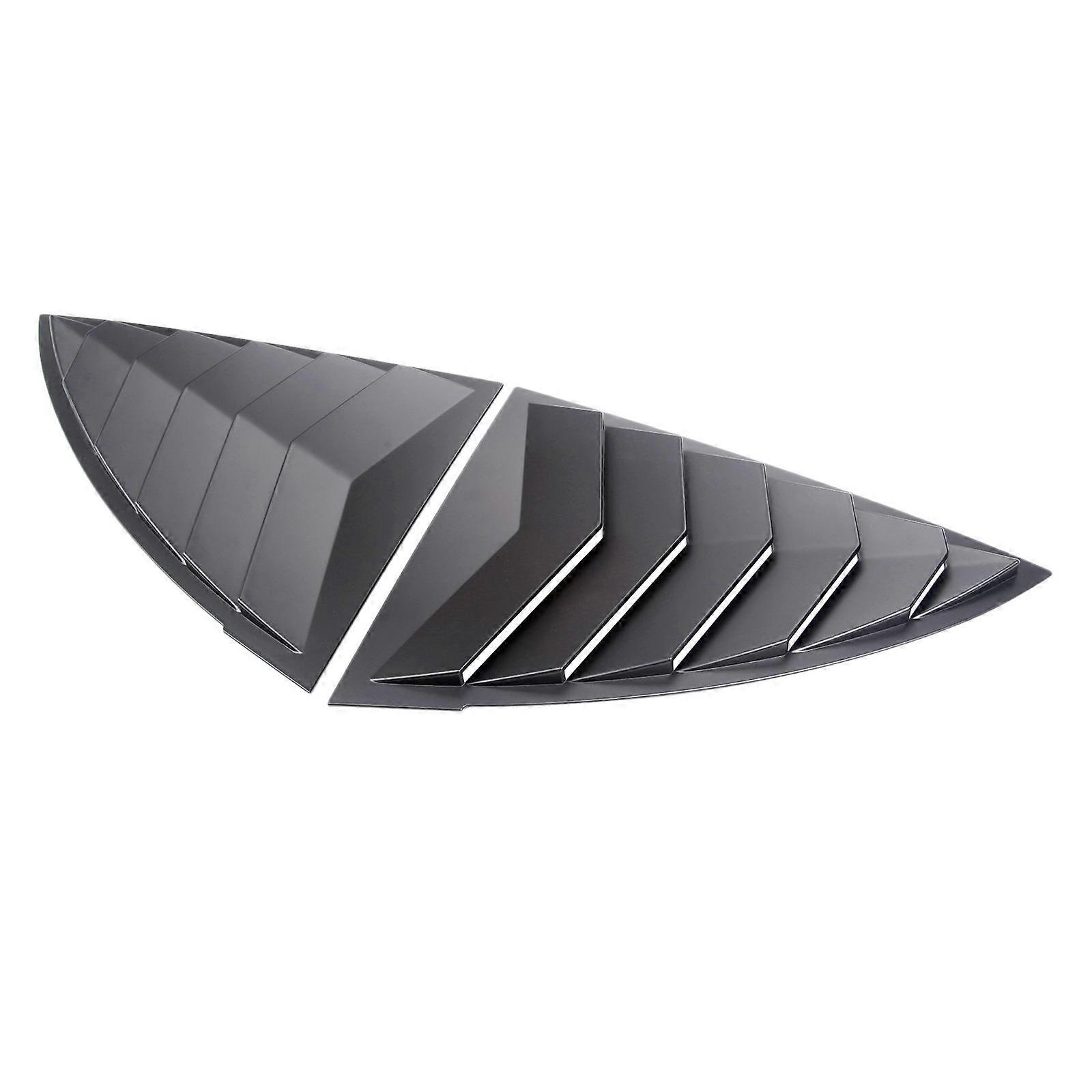 2x Rear Window Triangle Sticker Shutter Decoration Cover for