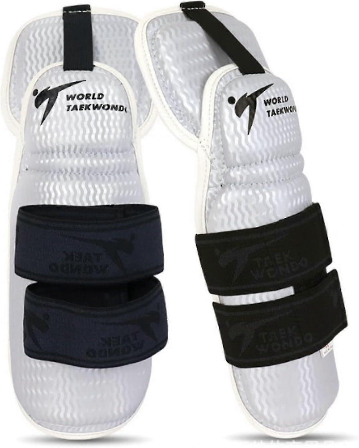Taekwondo Shin Protector Forearm Elbow Arm Guards, Wt Mma Martial Arts Kickboxing Karate Sparring Muay Thi Training Match Gym School Academy For Men W