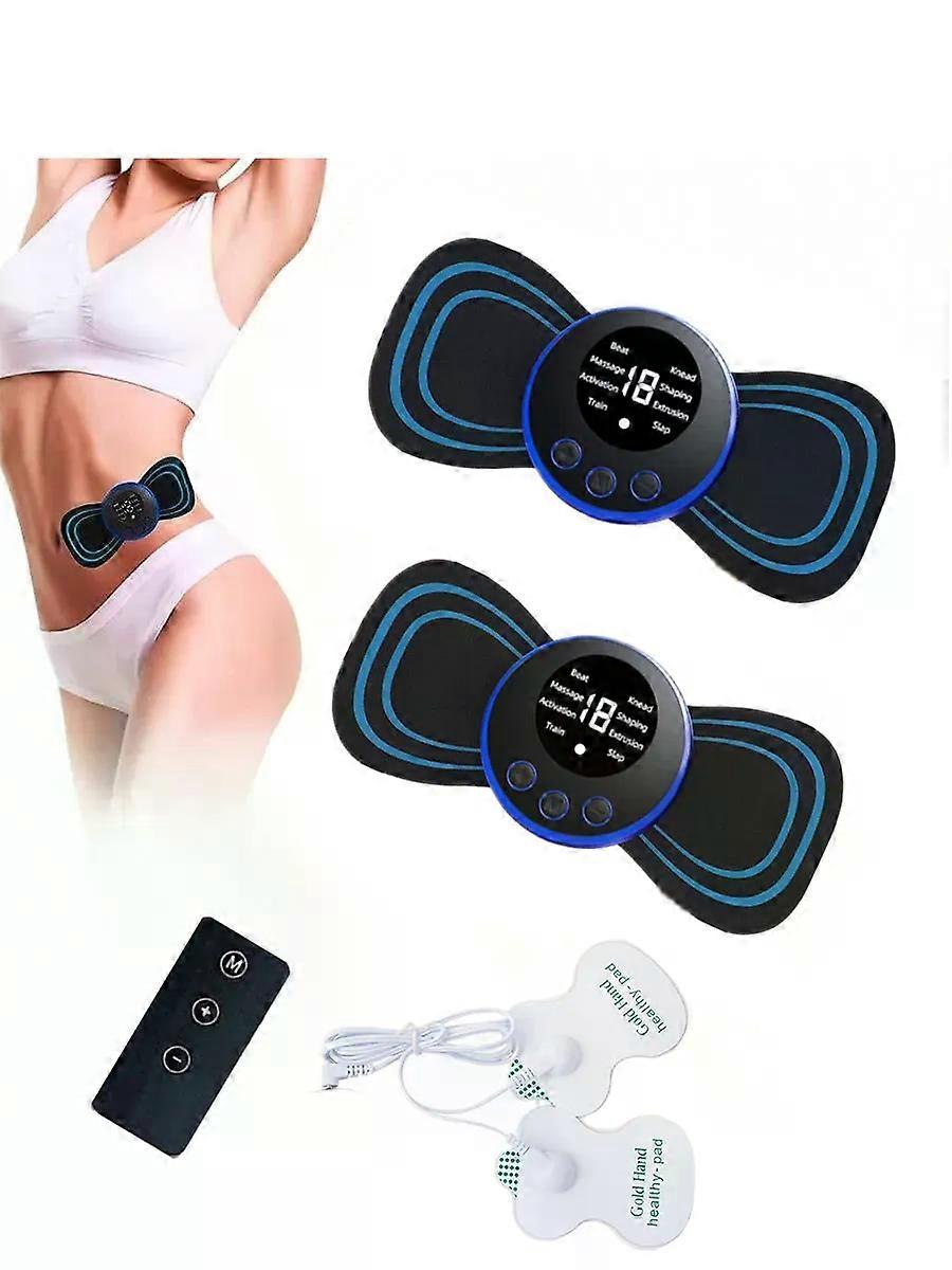 Mini télécommande de patch de la colonne cervicale et masseur portable avec patchs pour un massage complet du corps avec réglage multimode