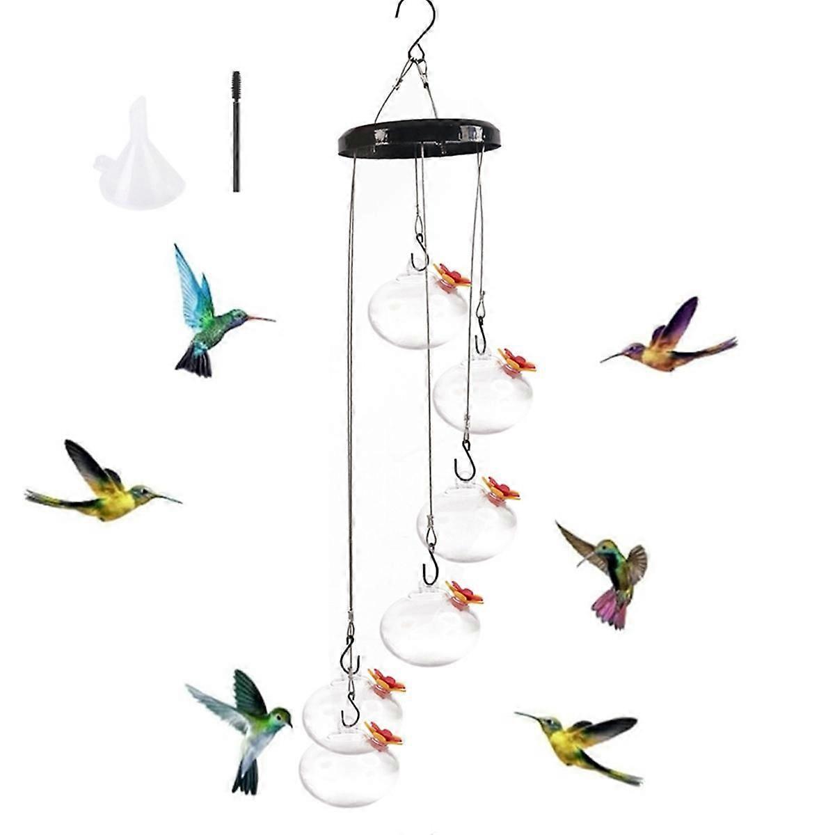 Charming Wind Chimes Hummingbird Feeders Charming Wind Chimes Hummingbird Feeders Windchime Hummingbird Feeder,H