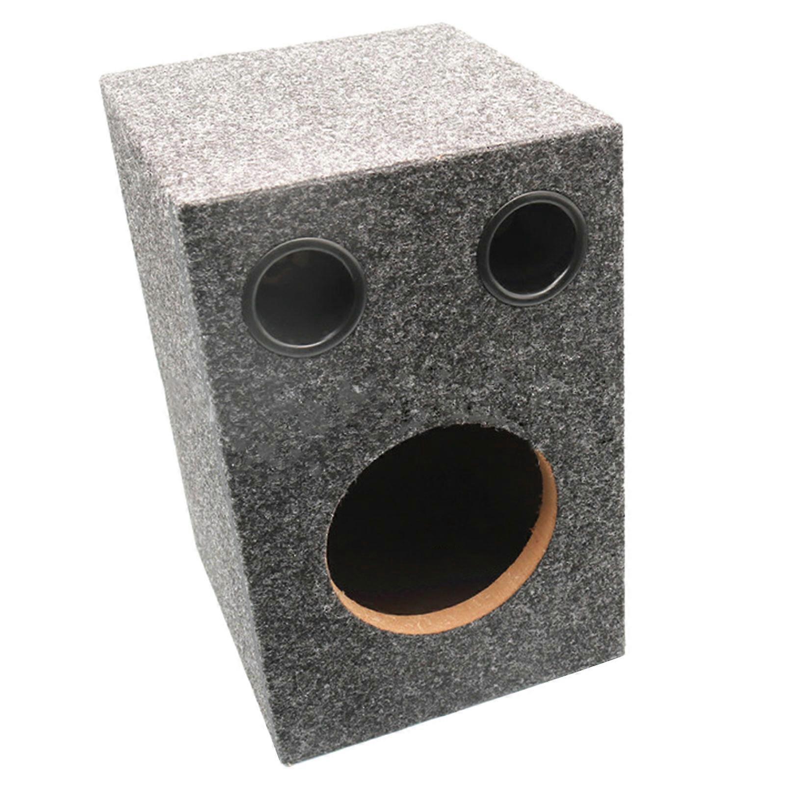 Ήχος αυτοκινήτου Dual Vented Subwoofer Stereo Sub Box Ported Enclosure Speaker 4in/5in Durable Accessory Amplifier Thicken for 5 inch