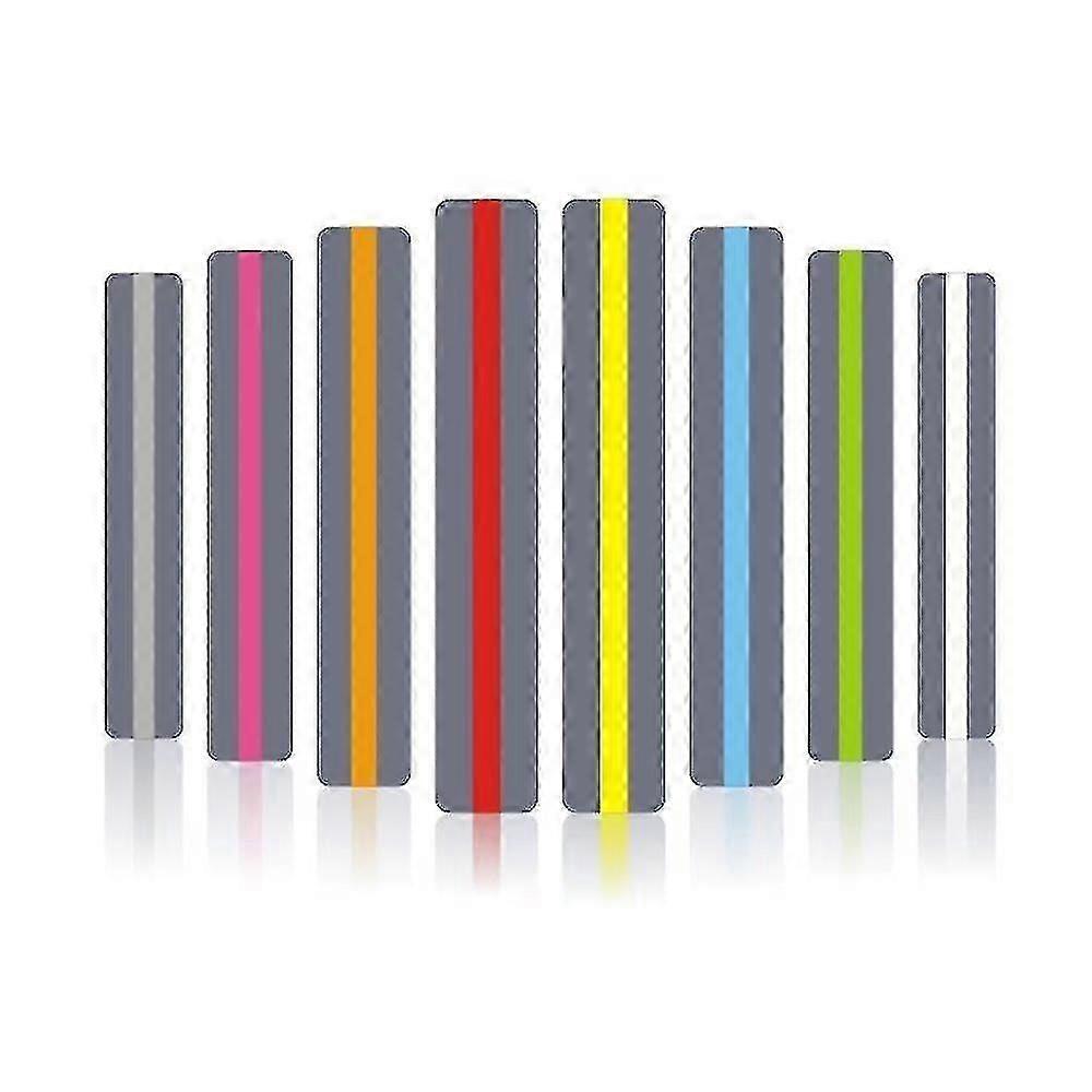 16 Pcs Reading Ruler, Dyslexia Guided Reading Strip, Colored Highlight Reading Ruler, Tracking Ruler To Guide Beginner/student Readers To Read Indepen