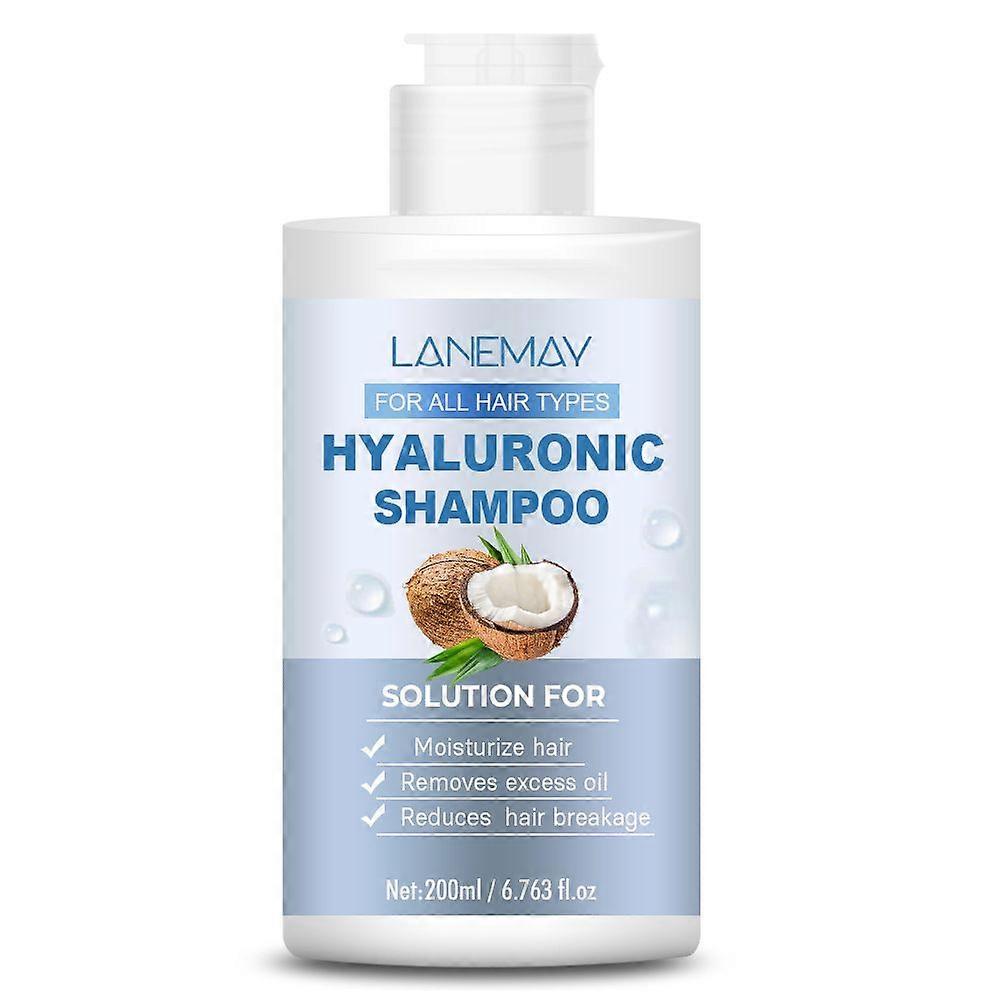 unbrand Hyaluronic Shampoo - Moisturize Hair and Clean Excess Oil Reduce the Appearance of Hair Brea