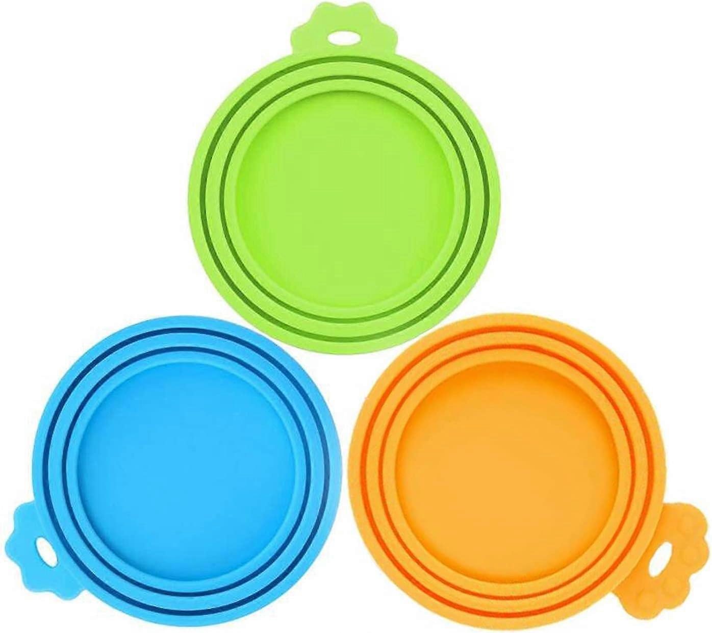 Pet Food Can Covers, Silicone, Durable, Reusable