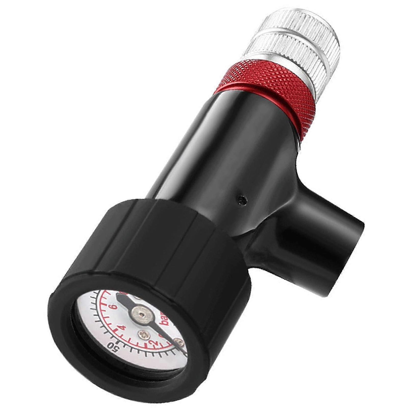 CO2 tire inflator with pressure gauge racing bike tire inflator CO2 inflator for road and mountain bikes