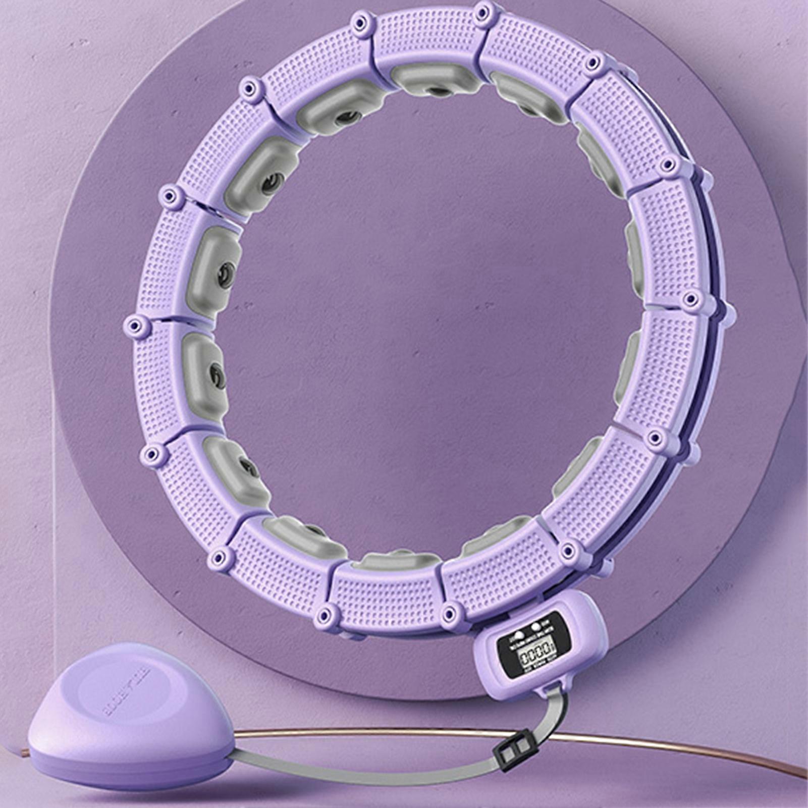 Body Shaping Exercising Hoop Lightweight Ergonomic Fitness Hoop