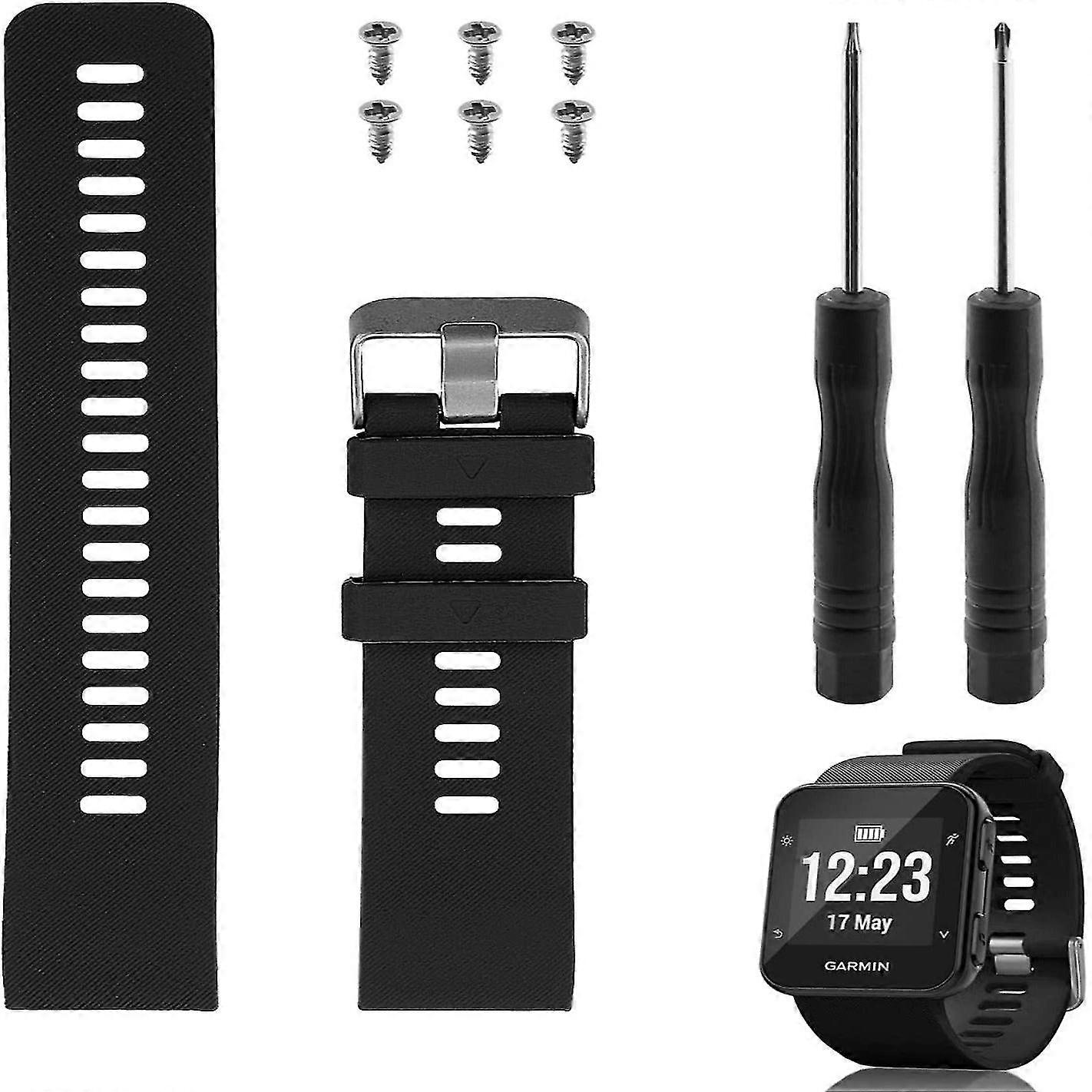 Replacement Band Designed for Garmin Forerunner 35 Fitness Tracker