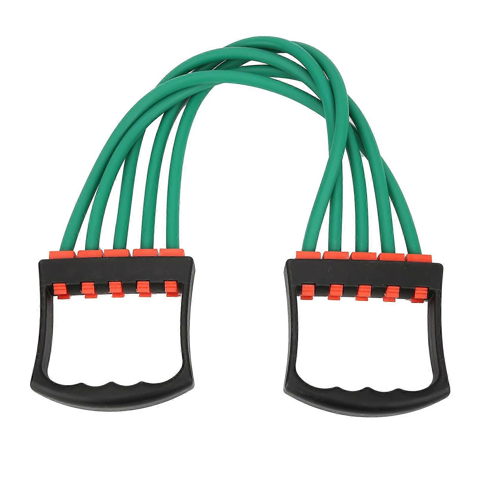 Chest Expander,Chest Expander Sturdy Ergonomic Elastic Detachable Arm Strength Trainer