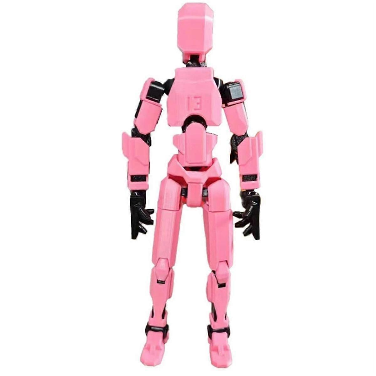 Fun 13 Action Figure Imprimé Multi-Joint Mobile T13 Action Figure, Unique 13 Action Figure Mannequin Décoratif, D