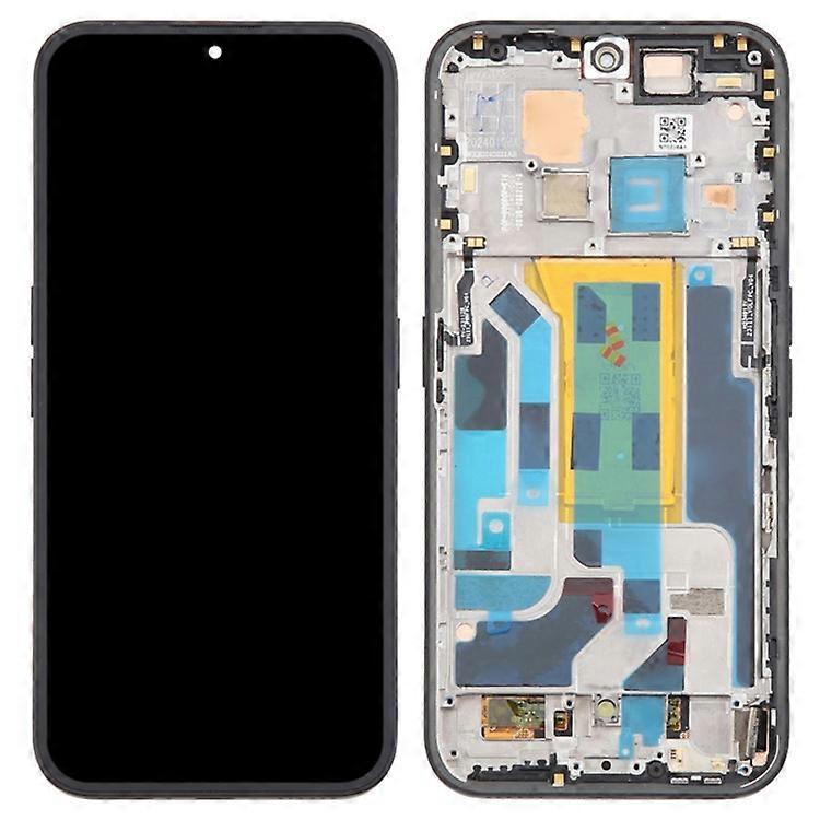 Compatible pour rien téléphone (2a) A142 OEM grade S écran OLED et numériseur ensemble + cadre (sans logo)