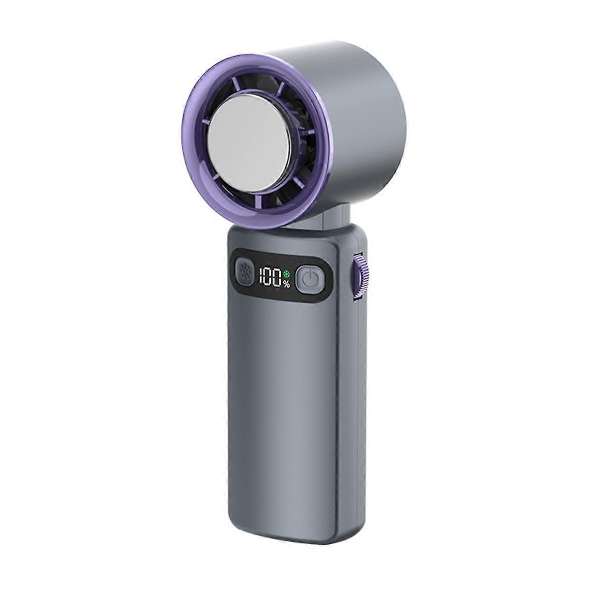 Advanced Portable Handheld Fan - USB Rechargeable, High-Speed Semiconductor Cooling Technology, Idea