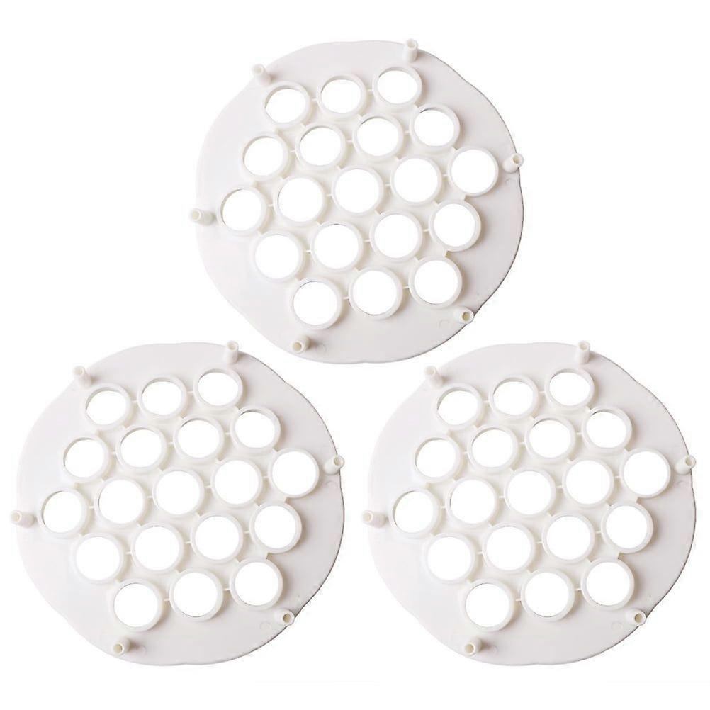 3 Pack Diy Dumpling Making Mold Plastic For Kitchen Restaurant