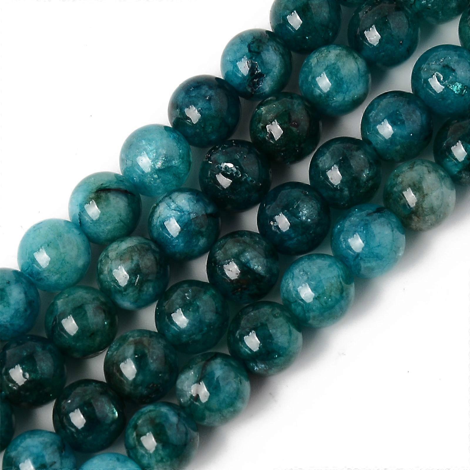 5Strands Natural Quartz Beads Strands Dyed & Heated Loose Stones