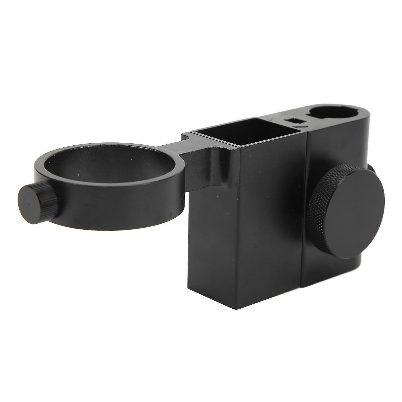 Microscope Adjustable Focus Head Holder Camera Lift Bracket for 50mm Objective Lens 22mm Pillar Stand