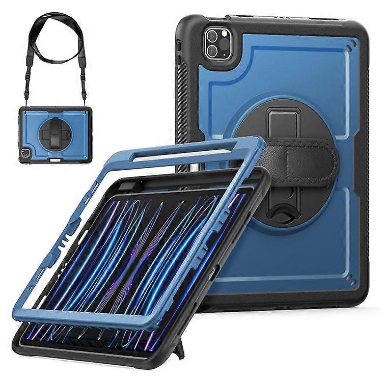 Tablet Case Compatible For iPad Air (2022) / (2020) / Pro 11 (2022) / (2021) / (2020) / (2018) PC + TPE Cover with Hand